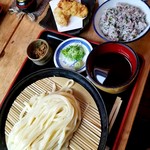 うどん山菜 塩屋 - 単品choiceで定食風に