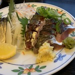 居酒屋　かみがしま - アジ刺し