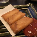 居酒屋　かみがしま - エビチリ春巻