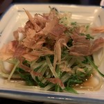 居酒屋　かみがしま - みずなのおひたし