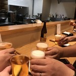 一碗水 - 全員入った♡