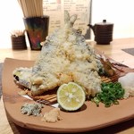 めしや 克元 - あゆと野菜の天ぷら 880円