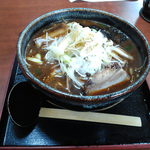 麺龍 - 黒味噌ネギラーメン