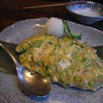 菜酒家FU-KU - あおさオムレツ