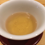 一碗水 - 最後は中国茶