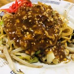 Yamada - 焼きそば＋麻婆豆腐乗せ