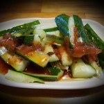 壱 - たたき梅キュウリ ￥290