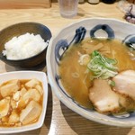 Ramen Tenki - 天葵しょうゆランチサービスのご飯と一品