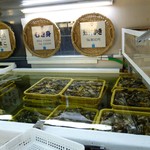 住栄丸 - 2012..8 大きな牡蛎が売っています