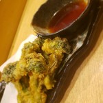 海鮮炭焼処とら太 - ブロッコリー天ぷら