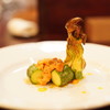 f - 料理写真:花ズッキーニと利尻雲丹