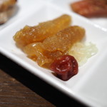 豊栄 - 前菜盛り合わせ：クラゲ