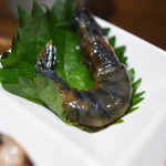 豊栄 - 前菜盛り合わせ：車海老紹興酒づけ