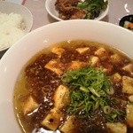 大阪王将 - マーボー麺セット（ランチ限定）780円