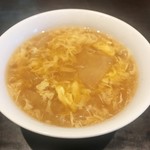 四川料理 シュン - 卵スープ