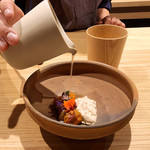 LURRA° - セミドライトマト 湯葉と発酵トマトの冷製スープ