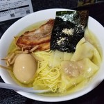 塩そば専門店 桑ばら - 塩ワンタンそば