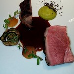 L'EAU - 紀州鴨   ズッキーニ