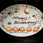 L'EAU - バースデープレート