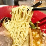 一風堂 - 玉子赤丸 麺リフトアップ