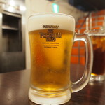 豪快 立ち寿司 - 生ビール