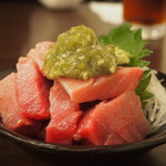 豪快 立ち寿司 - トロぶつ切り