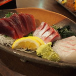 豪快 立ち寿司 - お造り盛り合わせ