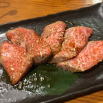 たまには焼肉 - オリーブ牛のいちぼ