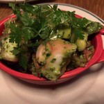 永福食堂 - たことアボガドサラダ