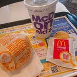 McDonald's - メガマフィンセット(メガマフィン、ハッシュポテト、コーラ)