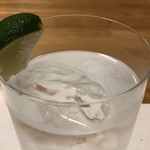 鰻はし本 - なかむらのへべす割り