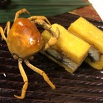 鰻はし本 - 沢蟹とうまき