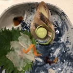 鰻はし本 - うな刺しと伊達岩魚