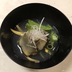 鰻はし本 - 鮎のお椀