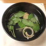 鰻はし本 - 肝吸い