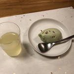 鰻はし本 - ずんだアイスと冷茶