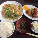 昇龍 - 肉とピーマン炒め定食  995円 税込
