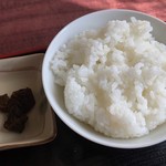 純喫茶 美濃里 - ご飯、香の物