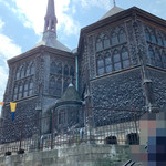 Les Calvados de Sophie - 現存するフランス最古の木造教会 L’église Sainte Catherine (サント･カトリーヌ教会) 