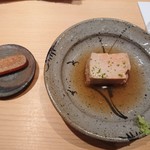 鮨 さかい - カラスミとあん肝