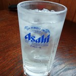 本格手打うどん 麺むすび - お冷なんですが。