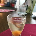 Cafe 七宝 - ドリンク写真:食膳酢「金柑酢」をいただきました（２０１９．７．１１）