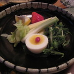 忘れの里 雅叙苑 - 「季節の野菜盛り合わせ」