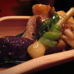 忘れの里 雅叙苑 - 「野菜の味噌田楽　黒豚入り」