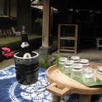 忘れの里 雅叙苑 - ウエルカムドリンク