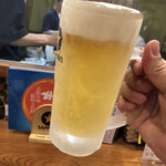 奈良の酒蔵全部呑み うまっしゅ - 《生中ジョッキ》400円（税別）