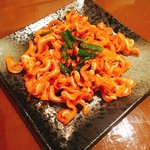 ミミガーのキムチ炒め