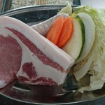 館ヶ森ファームマーケット - ロースステーキセット