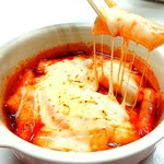 焼肉 あさひ - とろーりチーズトッポギ