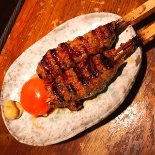 "Tsukune" made by hand with a unique combination